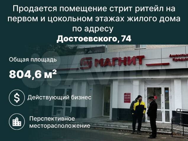 Свободного назначения, 804.6 м²