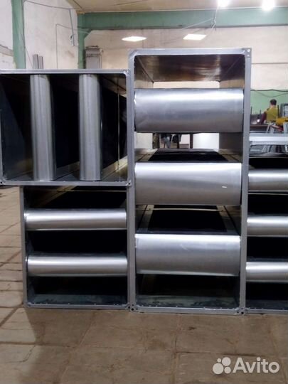 Воздуховоды, отводы, переходы, тройники