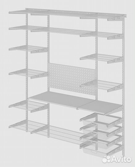 Стеллаж в гараж Гараж 2