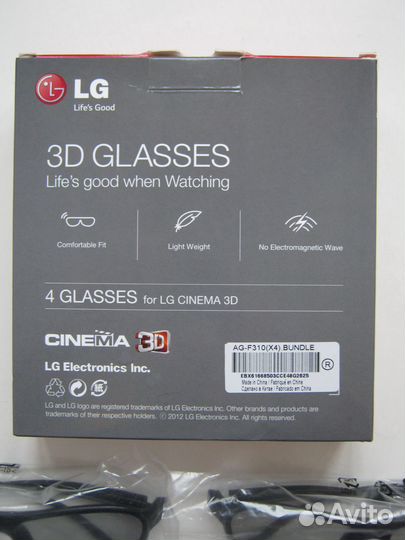 3D очки LG
