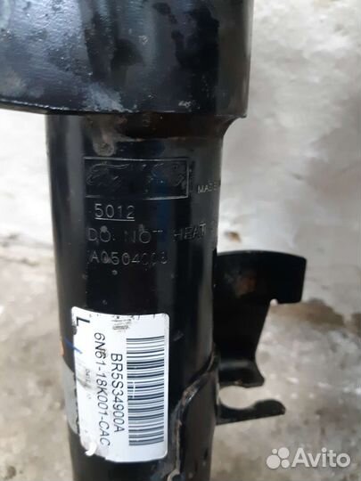 Комплект амортизаторов мазда 3 2007 года