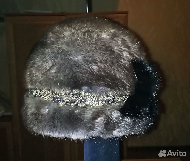 Шапка норковая женская