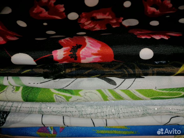 Отрезы ткани СССР легкие