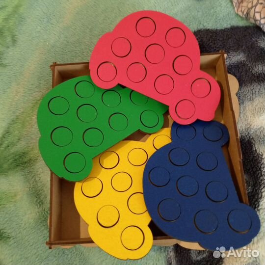 Деревянный сортер машинки