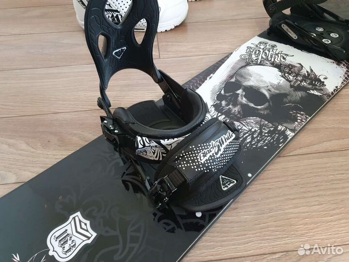 Сноуборд 163 комплект ботинки крепления