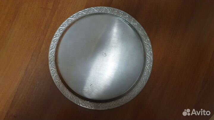Поднос. Латунь. Кольчугино. 30 см