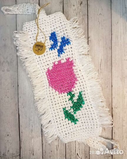 Мочалка ручной работы