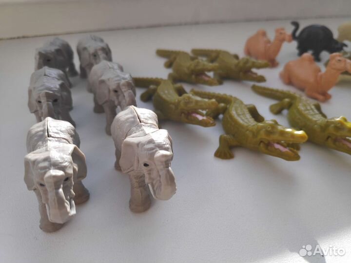 Игрушки из киндера, Животные