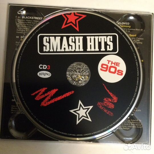 Smash Hits The 90s- 3CD Various,2017,UK
