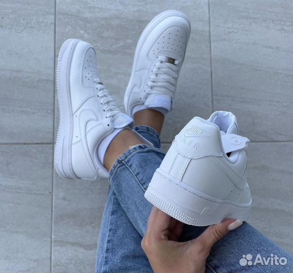 Nike air force 1 р.37 и 40 кожа/осень