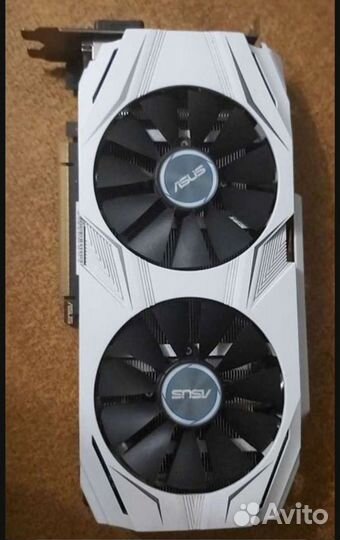 Видеокарта asus GeForce GTX 1060 dual