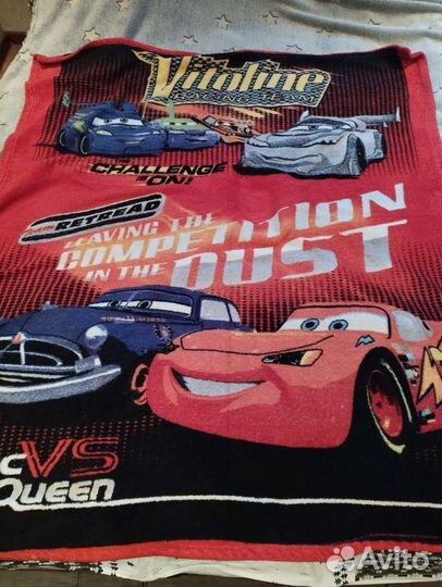 Покрывало плюшевое на детскую кровать