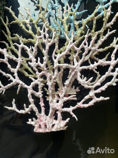 Декорации для аквариума + камни, грунт