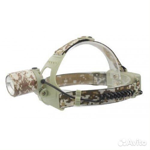 Налобный фонарь аккумуляторный (2 диода )