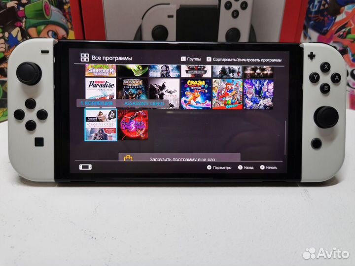 Прошитый Nintendo Switch Oled 512Гб