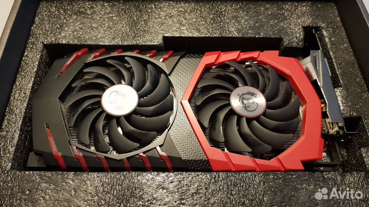 Видеокарта MSI GTX 1060 6gb Gaming X