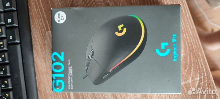 Мышь игровая logitech g102