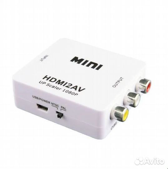 Адаптер hdmi к AV RCA