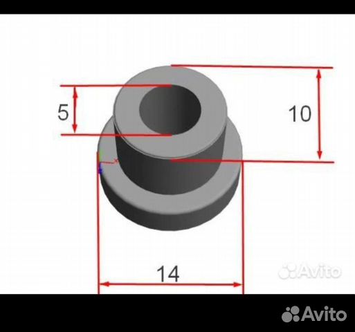 Втулки скольжения для посудомоечной машины