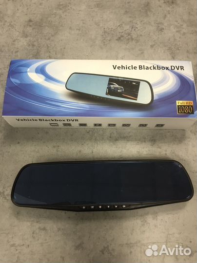 Видеорегистратор- зеркало с двумя камерами новый