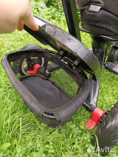 Велосипед коляска с ручкой