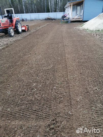 Подготовка посадка газона