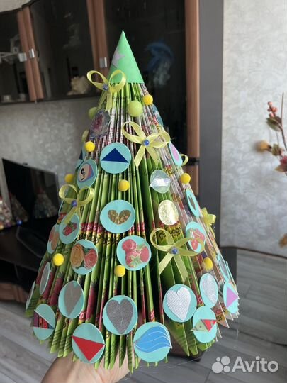 Новогодняя елка поделка