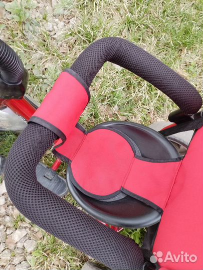 Детский прогулочный велосипед с родительскй ручкой