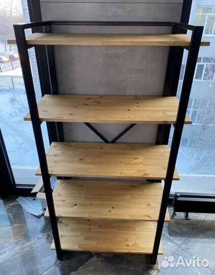 Стеллаж металлический лофт