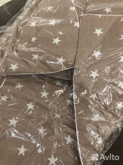 Набор в коляску,хлопок