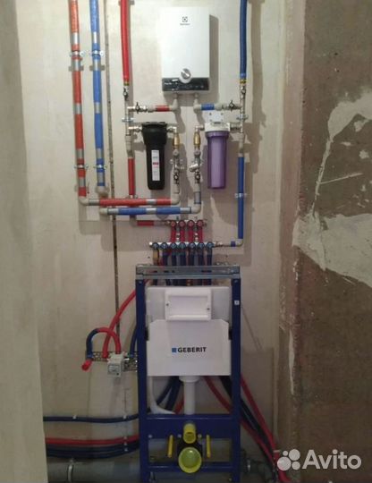 Сантехник. Замена унитаза, сифона, смесителя