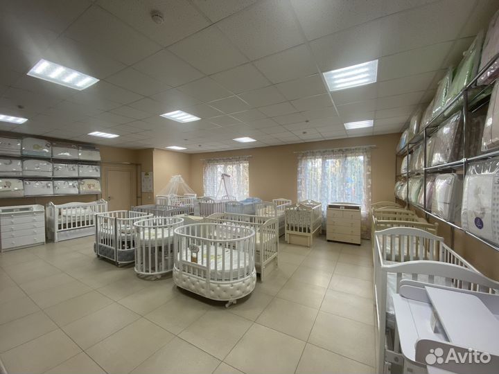 Круглая/овальная кроватка