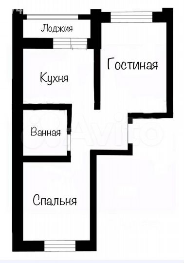 2-к. квартира, 58,2 м², 5/10 эт.