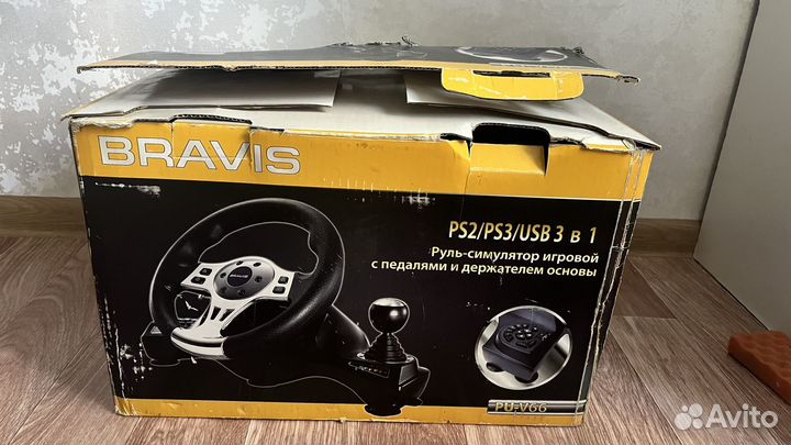 Игровой руль bravis