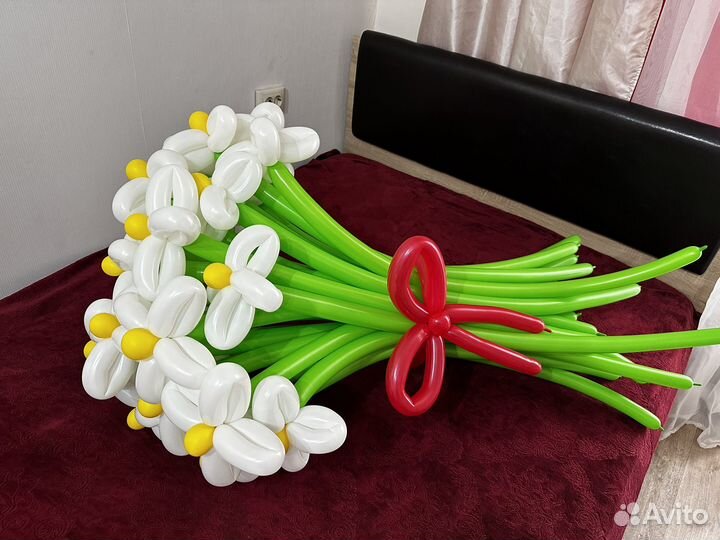 Цветы из шаров
