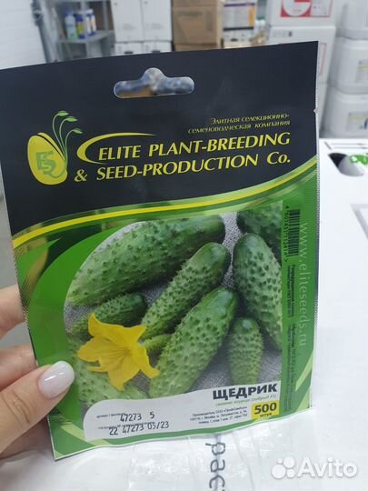 Семена огурец Щедрик 500с Гавриш