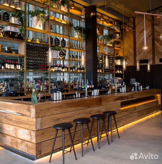 Барная стойка для кофейни
