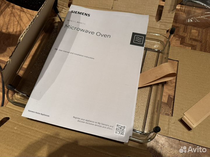 Встраиваемая микроволновая печь siemens BE732L1B1