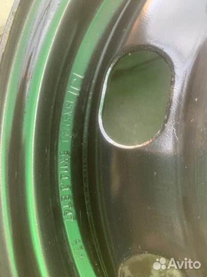 Штампованные диски r15 5x114.3