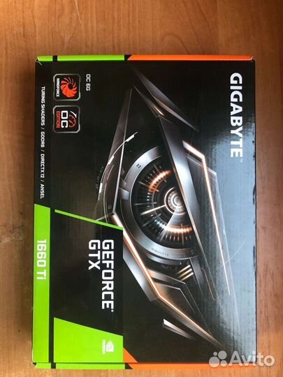 Видеокарта gtx 1660 ti 6gb