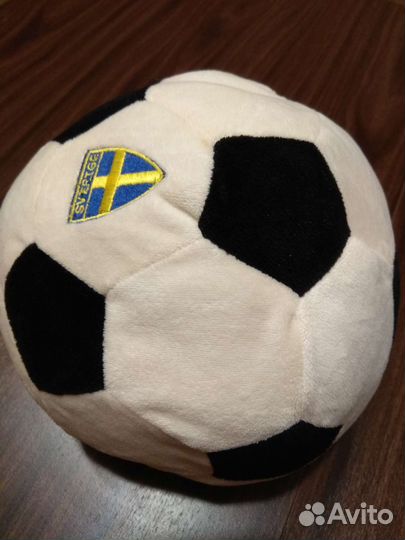 Мягкая игрушка-сувенир Футбольный мяч Швеция