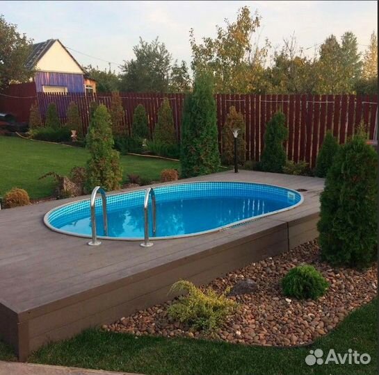 Каркасный бассейн Лагуна 5 х 2.5 х 1.25 м