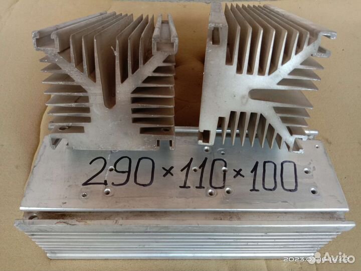 Радиатор алюминиевый охлаждения полупроводников