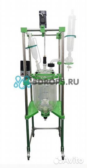 Стеклянный реактор 20 л