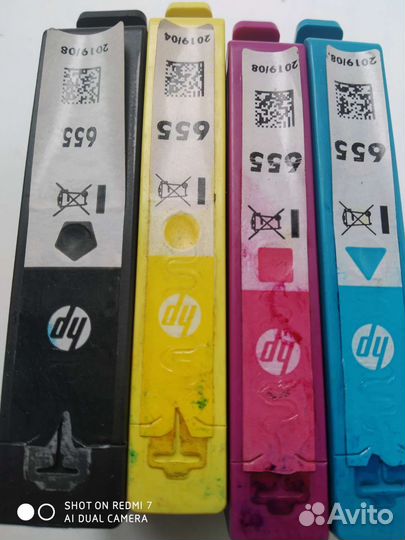 Для HP картриджи и набор чернил