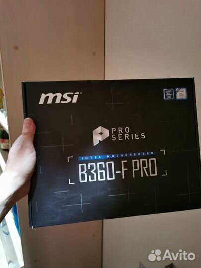 Материнская плата msi b360f-pro 1155v2
