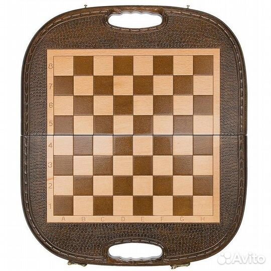 Шахматы и нарды резные Бужур 40 х 44 см бук Армения 62485