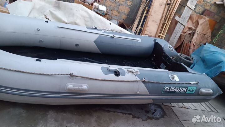 Лодка пвх с мотором 9.9