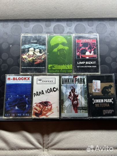 Кассеты Marilyn Manson Linkin park Limp bizkit