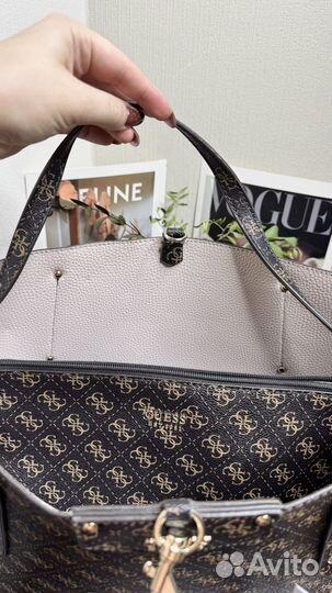 Сумка шопер Guess 3 в 1 оригинал новая